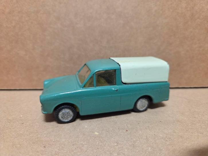Lion Car DAF 750 met huif, Hobby en Vrije tijd, Modelauto's | 1:43, Zo goed als nieuw, Auto, Dinky Toys, Ophalen of Verzenden