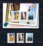 IJmuiden-Newcastle serie 3 st en vel 3st Persoonlijke eur/p1, Verzenden, Na 1940, Postfris