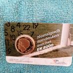 Nederland 2021 Coincard EK 2000 fl 5,= (5 gulden)., Setje, Ophalen of Verzenden, 5 gulden, Koningin Beatrix