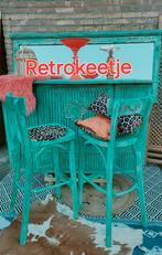 Boho/Hippie/Ibiza/Huisbar/Bar/Kruk/Spiegel/Set, Ophalen