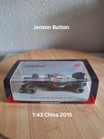Jenson Button 1:43 F1 2015 China modelauto., Verzamelen, Automerken, Motoren en Formule 1, Ophalen of Verzenden, Zo goed als nieuw