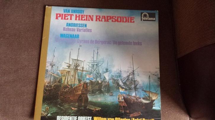 Piet Hein Rapsodie(Anrooy) + H.Andriessen & Wagenaar, Cd's en Dvd's, Vinyl | Klassiek, Gebruikt, Classicisme, Overige typen, Overige formaten