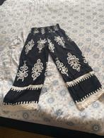 Broek met relief, Ophalen of Verzenden, Zo goed als nieuw, Zwart, Lang