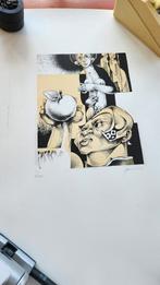 Litho het oordeel van paris van hedwig pauwels, Antiek en Kunst, Kunst | Litho's en Zeefdrukken, Ophalen