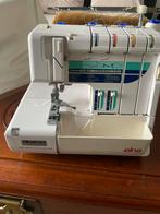 Elna lockmachine, Hobby en Vrije tijd, Naaimachines en Toebehoren, Ophalen, Zo goed als nieuw, Lockmachine