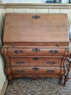 Antieke secretaire, bureau met lades, Huis en Inrichting, Tafels | Kaptafels, Gebruikt, 100 tot 150 cm, 50 tot 100 cm, Hout