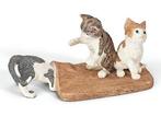 Schleich 13674 kittens, dierfiguur, Ophalen of Verzenden, Zo goed als nieuw, Hond of Kat, Beeldje of Figuurtje