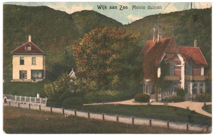 959868 Wijk aan Zee Movie Duinen 1911 NH Postzegel afgeweekt, Verzamelen, Ansichtkaarten | Nederland, Gelopen, Noord-Holland, Voor 1920