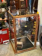 Antieke grote winkelvitrine, Antiek en Kunst, Ophalen