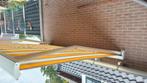 Optima knikarm zonnescherm,  elektrisch., Tuin en Terras, Gebruikt, Elektrisch, Ophalen of Verzenden, 150 tot 300 cm