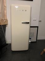 Smeg retro koelkast creme, Ophalen, Gebruikt, 200 liter of meer, 60 cm of meer