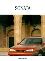 Brochure Hyundai Sonata 1993, Ophalen of Verzenden, Gelezen, Overige merken