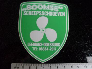 sticker boomse scheepsschroeven Leemans doesburg beschikbaar voor biedingen