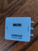 Mini HDMI2AV Up Scaler 1080P Converter, Ophalen of Verzenden, Nieuw