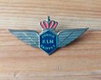 KLM junior skipper wing, Ophalen of Verzenden, Zo goed als nieuw, Patch, Badge of Embleem