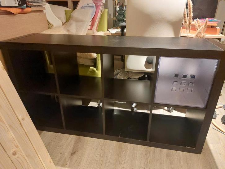 Ikea Kallax Kast 147x77cm, Huis en Inrichting, Kasten | Boekenkasten, Gebruikt, 100 tot 150 cm, Minder dan 100 cm, 25 tot 50 cm