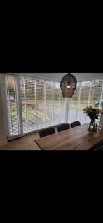 Robuuste houten eettafel, Huis en Inrichting, Tafels | Eettafels, Ophalen, Rechthoekig, 200 cm of meer, 50 tot 100 cm