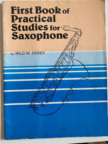 First Book of Practical Studies for Saxophone beschikbaar voor biedingen