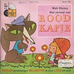WALT DISNEY Single (1968) ROODKAPJE (met boekje), Gebruikt, Single, Ophalen of Verzenden, Kinderen en Jeugd
