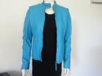 **NIEUW** IBANA lichtblauw leer jasje - biker 38, Maat 38/40 (M), Nieuw, Ibana, Verzenden