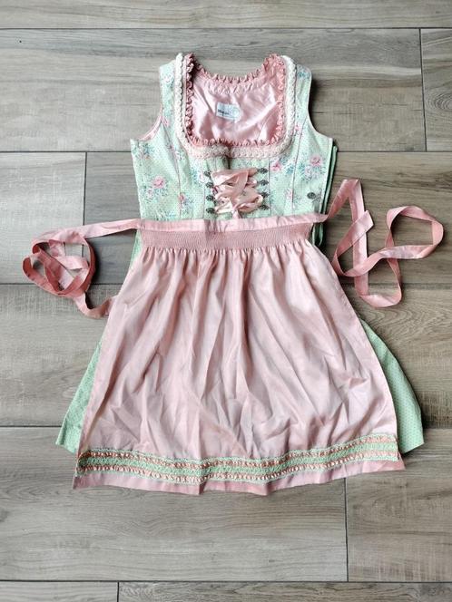 zomerjurk dirndl alpen oktoberfest feest en schort L MarJo, Kleding | Dames, Jurken, Nieuw, Maat 42/44 (L), Overige kleuren, Ophalen of Verzenden