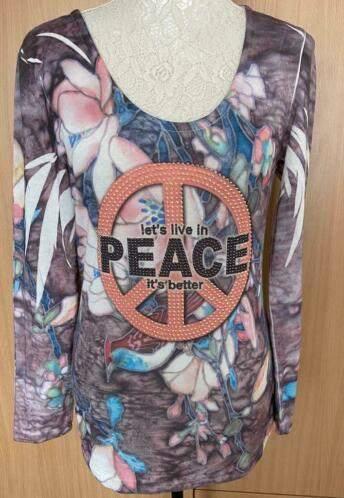 Top van Missy maat M/L, Kleding | Dames, Tops, Zo goed als nieuw, Maat 38/40 (M), Overige kleuren, Lange mouw, Ophalen of Verzenden