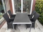Tuinset Royal Patio 4 pers, Tuin en Terras, Ophalen, Gebruikt, Aluminium, Tuinset