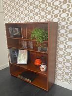 Vintage Deense boekenkast/platenkast van Borge Mogensen, Ophalen, Met plank(en), Gebruikt, 100 tot 150 cm