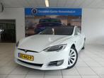 Tesla Model S 75D AWD Autopilot Navigatie Panoramdak Leder X, Auto's, Tesla, Gebruikt, Zwart, 35 €/maand, Wit