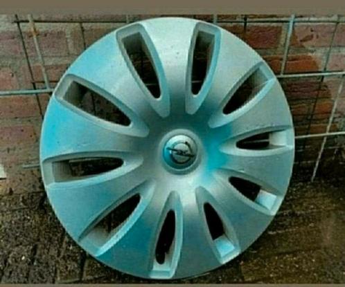 Wieldop,Opel,doorsnede 45 cm,Saab,Vauxhall,grijs, kunststof, Auto diversen, Wieldoppen, Gebruikt, Ophalen of Verzenden