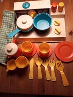 Fisher Price kinder kooksetje, Kinderen en Baby's, Speelgoed | Fisher-Price, Ophalen, Gebruikt, Speelset, Met geluid