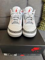 Nike Air Jordan 3 Retro - Maat 46, Kleding | Heren, Schoenen, Ophalen of Verzenden, Gedragen, Wit, Sneakers of Gympen