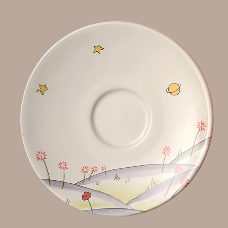 Gien Le Petit Prince Schotel Vintage, Huis en Inrichting, Keuken | Servies, Gebruikt, Kop(pen) en/of Schotel(s), Overige stijlen