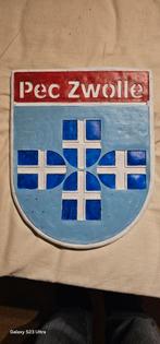 Pec Zwolle Schild van beton., Ophalen of Verzenden, Nieuw, Overige binnenlandse clubs