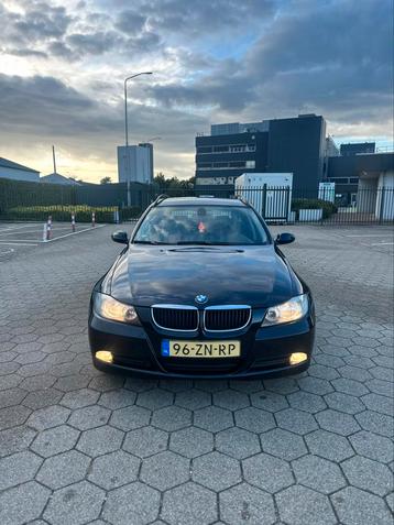 BMW 3-Serie 2.0 318 I Touring 2008 Zwart/NW APK ! beschikbaar voor biedingen