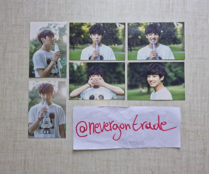 WTS: BTS JUNGKOOK COLLECTION DROP: tour/mini pc/photo sets, Verzamelen, Muziek, Artiesten en Beroemdheden, Zo goed als nieuw, Foto of Kaart