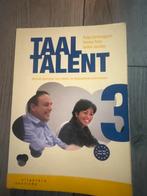 TaalTalent 3 - Nederlands voor anderstaligen, Ophalen of Verzenden, Alpha, Zo goed als nieuw, HBO