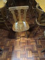 Stoelen, Huis en Inrichting, Stoelen, Ophalen, Gebruikt, Bruin, Vijf, Zes of meer stoelen