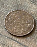 2 1/2 Cent 1948 Curacao, Postzegels en Munten, Munten | Nederland, Ophalen of Verzenden, Koningin Wilhelmina, Overige waardes