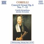Cd Corelli :Concerto Grossi opus 6 nr 7-12 Naxos, Ophalen of Verzenden, Barok, Zo goed als nieuw, Orkest of Ballet