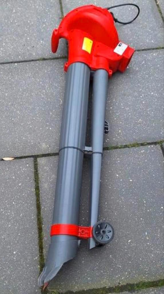 WOLF Elektrische bladblazer 105dB, Tuin en Terras, Bladblazers, Gebruikt, Handgedragen, Elektrisch, Met neuswiel, Ophalen