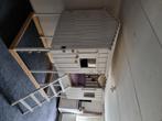 Boomhutbed, Kinderen en Baby's, Kinderkamer | Bedden, Ophalen, Hoogslaper of Stapelbed, 180 cm of meer, 100 cm of meer