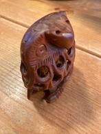 Houten geluks adelaar, kleintje binnenin., Ophalen of Verzenden