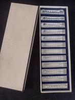 Kristallen messen leggers, 12 stuks, puntgaaf, Ophalen of Verzenden