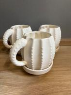 3x mok, Ophalen, Zo goed als nieuw, Porselein