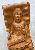 Handgemaakt Boeddha beeld uit Suar wortel hout 53,5 cm, Ophalen of Verzenden