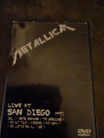 Metallica live in San Diego 1992 dvd beschikbaar voor biedingen