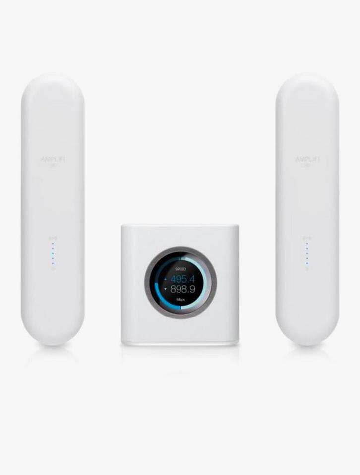 Ubiquiti HD Mesh WiFi Router + 3 Mesh Points, Computers en Software, WiFi-versterkers, Zo goed als nieuw, Ophalen of Verzenden