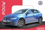 Volkswagen Polo 1.0 TSI 95pk Life | App Connect Navigatie |, Voorwielaandrijving, Stof, Gebruikt, Blauw