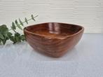 Teakhout kom/schaal. Vintage Mid-Century fruitschaal., Huis en Inrichting, Ophalen of Verzenden, ., ., .